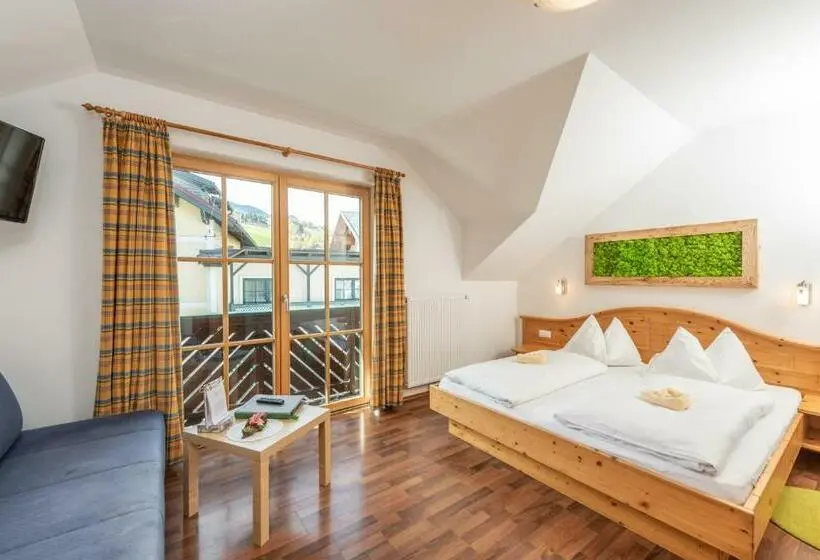 اتاق استاندارد با بالکن, Das Kleine Bio Hotel Tiefenbach