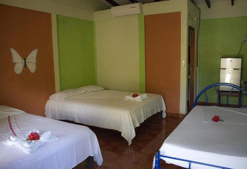 اتاق استاندارد چهار تخته, Cabinas Bahía Uvita   Marino Ballena National Park Lodge