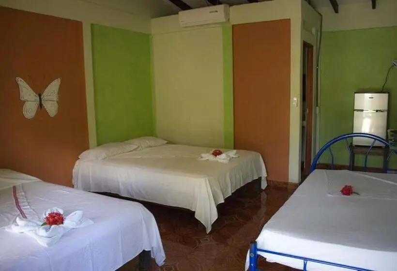 اتاق استاندارد چهار تخته, Cabinas Bahía Uvita   Marino Ballena National Park Lodge