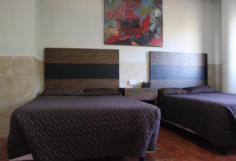 חדר סטנדרט שתי מיטות זוגיות, Bed Bed Hotel Abasolo