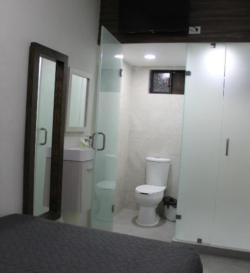 חדר סטנדרט שתי מיטות זוגיות, Bed Bed Hotel Abasolo