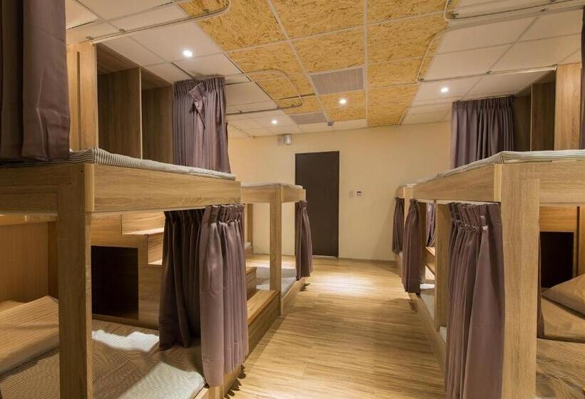 تختخواب در اتاق مشترک, Hostel Jiizu