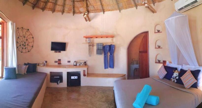 デラックスビラの1ベッドルーム, The Mud Eco