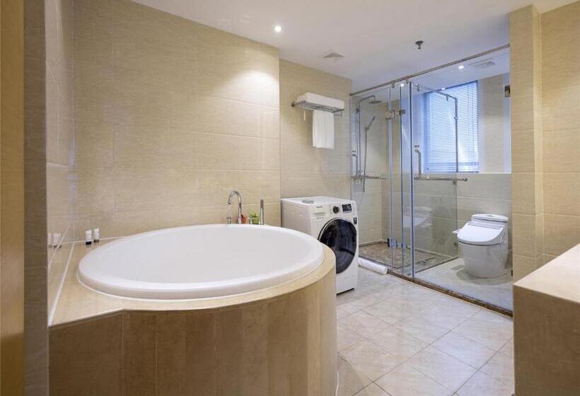 带1个卧室的公寓, Ariva Tianjin Zhongbei Hotel & Serviced Apartment