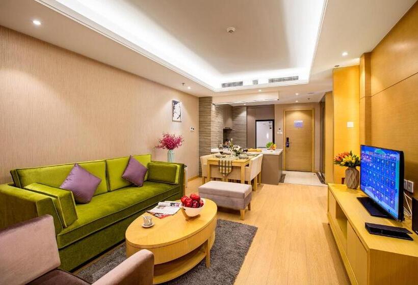 带1个卧室的公寓, Ariva Tianjin Zhongbei Hotel & Serviced Apartment