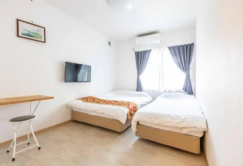 اتاق استاندارد سه تخته با سرویس بهداشتی مشترک, Add Hostel Uji Cha Gan Ju Tei