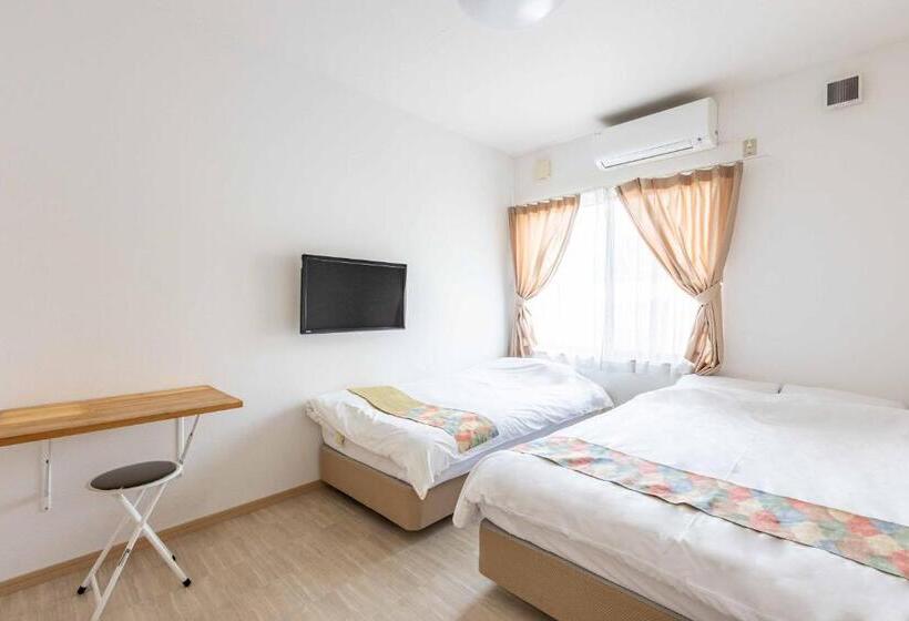 اتاق استاندارد سه تخته با سرویس بهداشتی مشترک, Add Hostel Uji Cha Gan Ju Tei