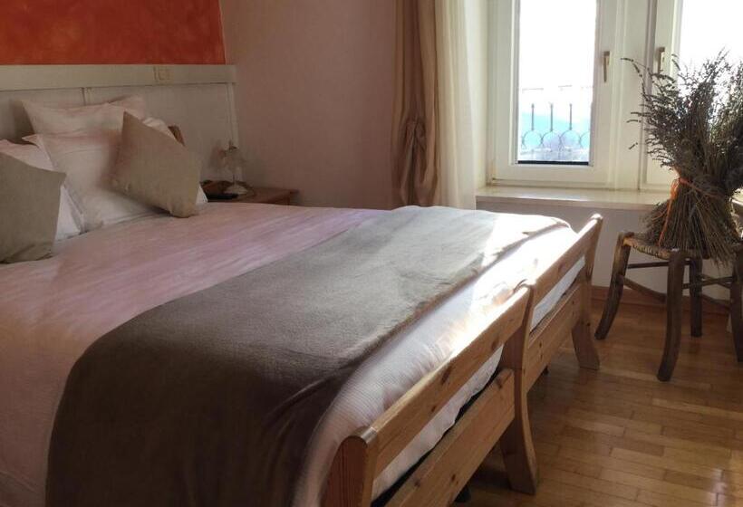 バルコニー付きシングルスタンダードルーム, Albergo Ristorante Leso