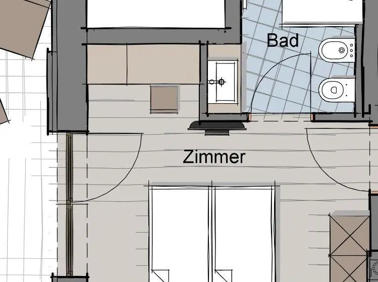 اتاق استاندارد با بالکن, B&b Boutique Apartment Oberwiesen