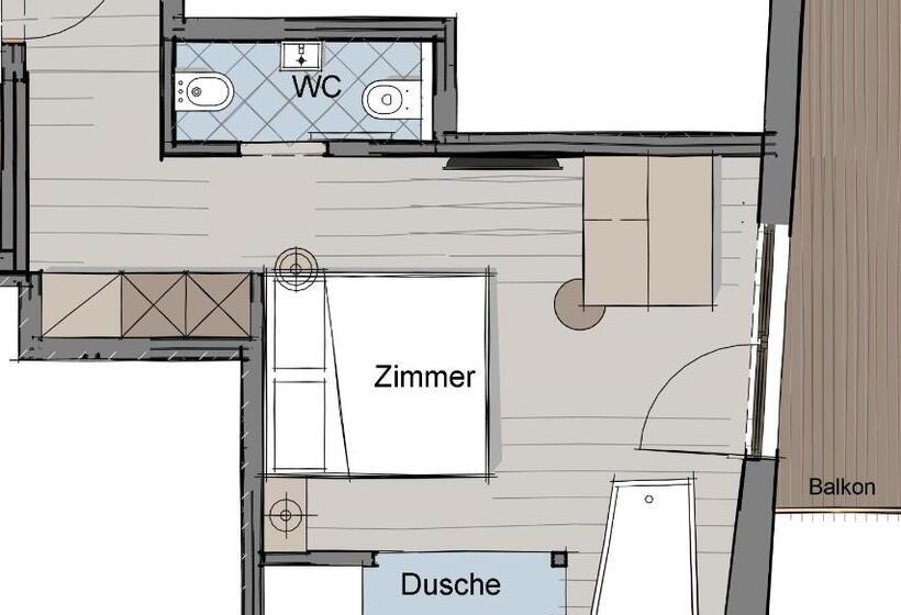 스위트, B&b Boutique Apartment Oberwiesen