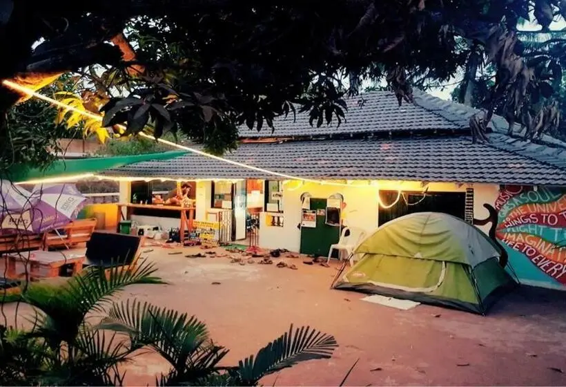 Standard Tent, Happy Panda Hostel Arambol Goa