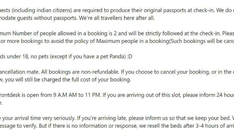 Säng i Delat Rum, Happy Panda Hostel Arambol Goa