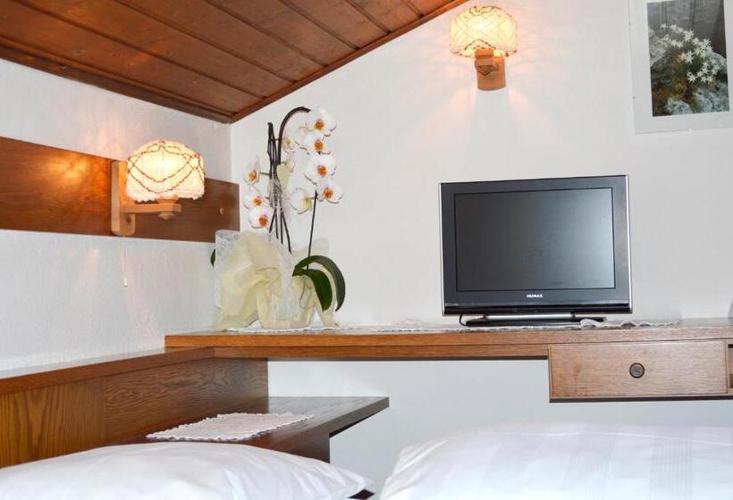 غرفة قياسية مزوَّدة بشُرفة, Pension Panorama