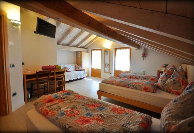 סוויטה משפחתית, Camere Nordest Sudest  Conca Agordina