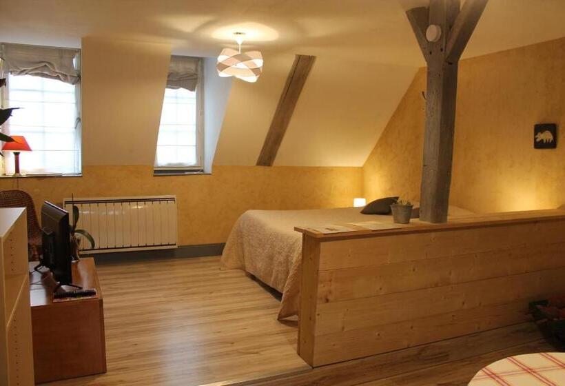 Апартаменты 1 Спальня с Террасой, Côté Chambres