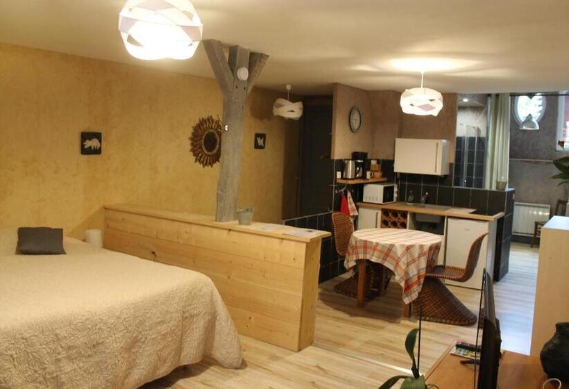 Апартаменты 1 Спальня с Террасой, Côté Chambres