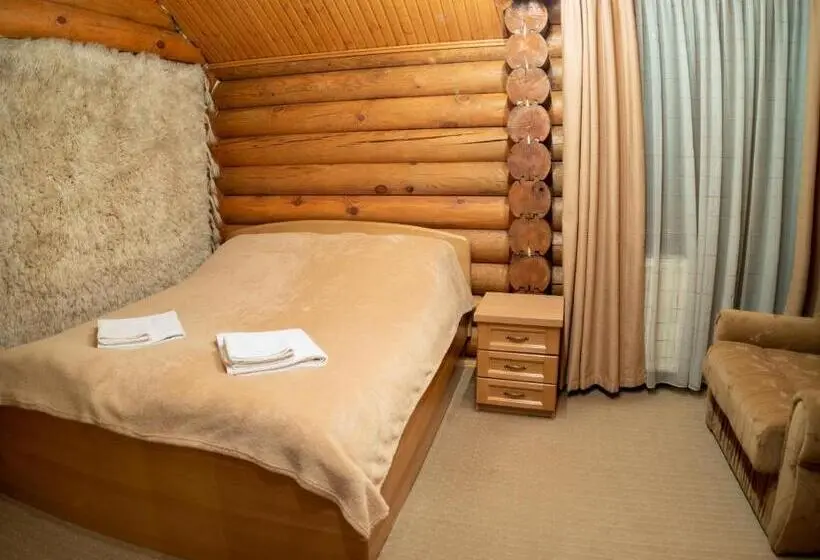 Mökki 1 Makuuhuone, Mini Hotel Laplandiya