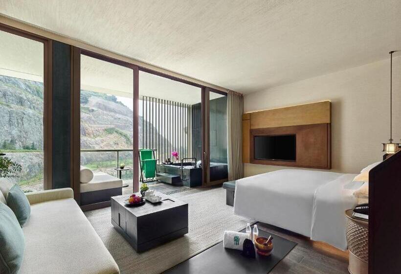 스탠다드 룸 킹사이즈 침대, Banyan Tree Nanjing Garden Expo