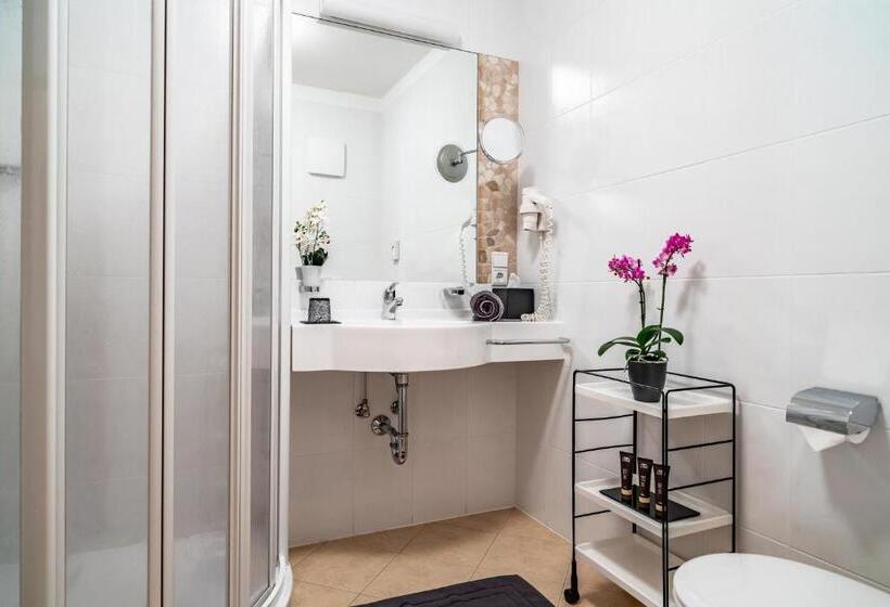 발코니 스탠다드 싱글 룸, Boutique Hotel Kircher