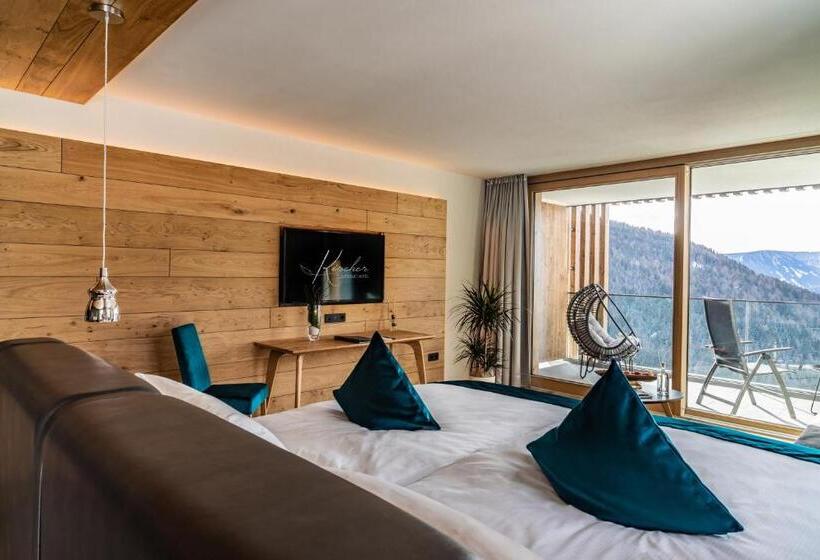 Люкс Deluxe Вид на Горы, Boutique Hotel Kircher