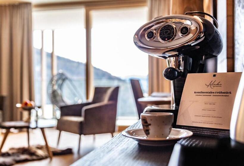 可观山景的小型套房, Boutique Hotel Kircher