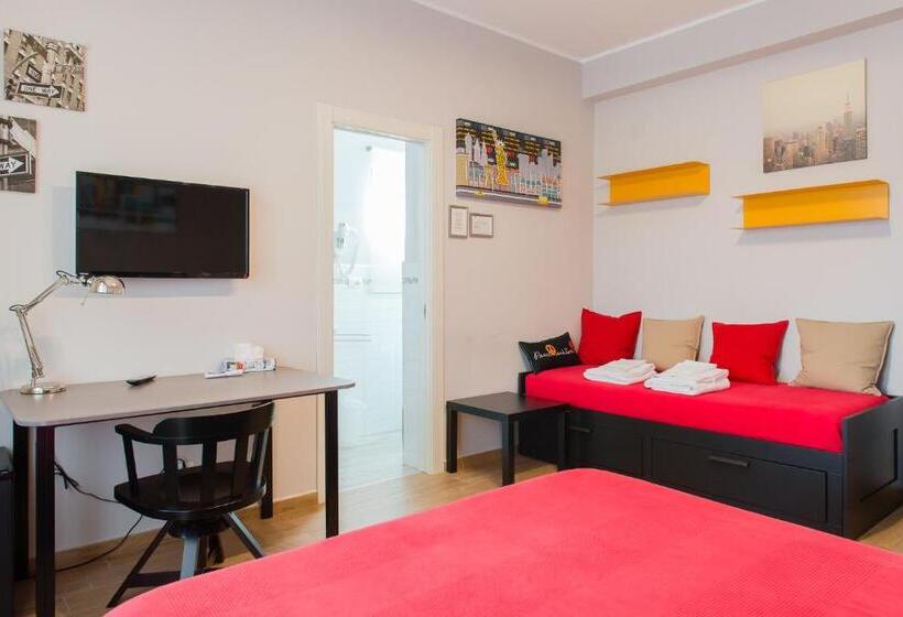 חדר דלוקס עם מרפסת, B&b Le City