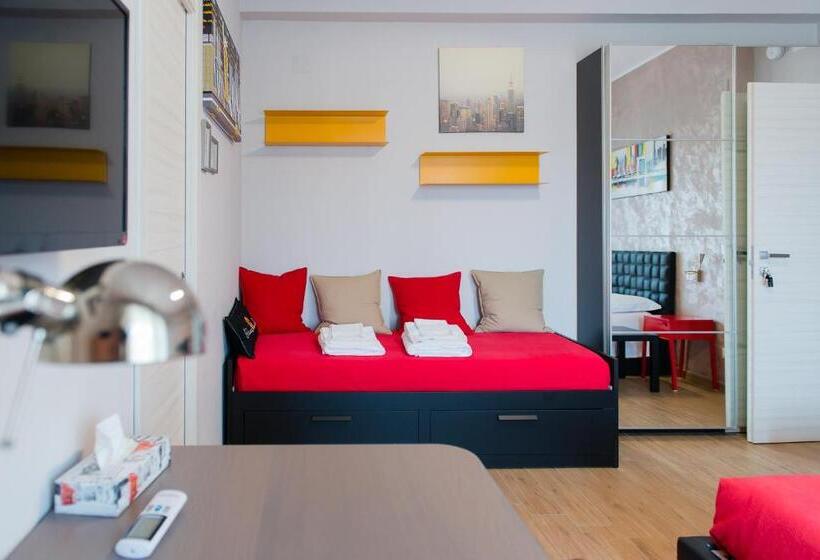 חדר דלוקס עם מרפסת, B&b Le City