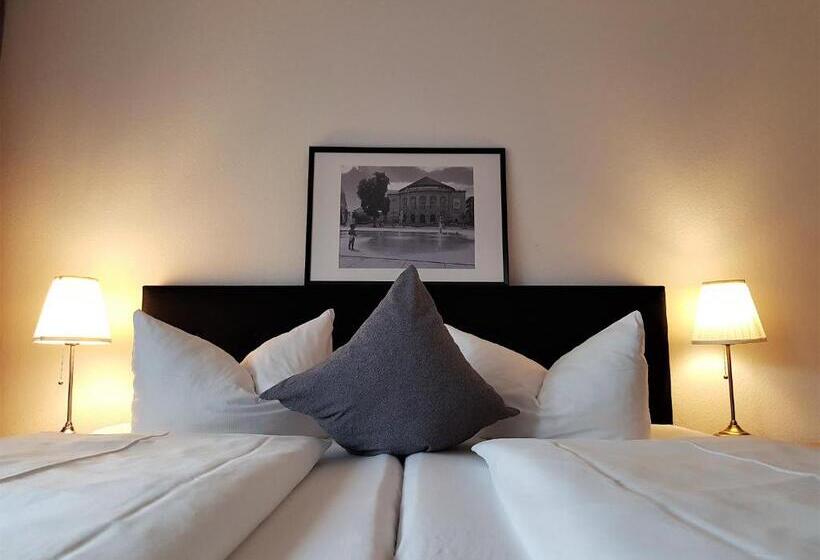 Quarto standart com varanda, Apart Hotel Freiburg