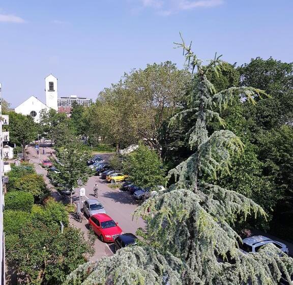 Quarto standart com varanda, Apart Hotel Freiburg