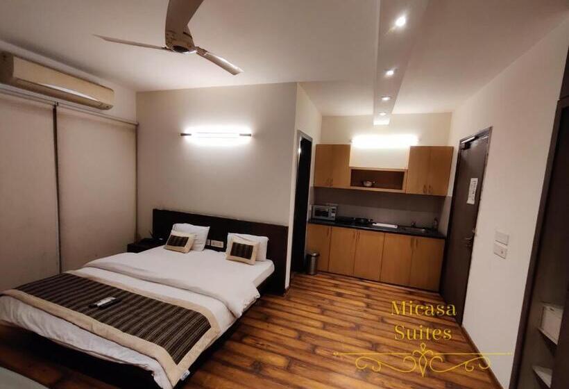 Deluxrum med Balkong, Micasa Suites