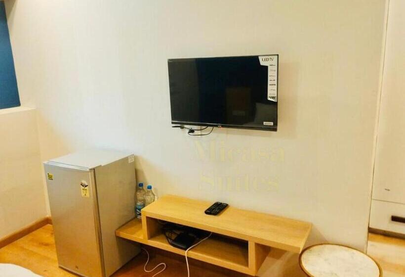 Deluxrum med Balkong, Micasa Suites