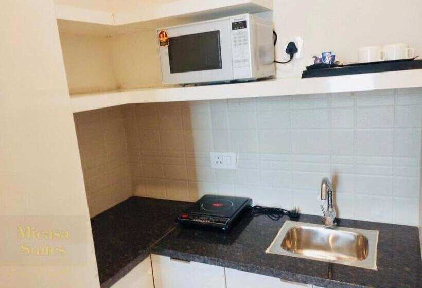 Deluxrum med Balkong, Micasa Suites