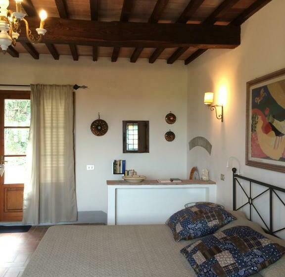 اتاق استاندارد با چشم‌انداز باغ, La Locanda Del Barbagianni