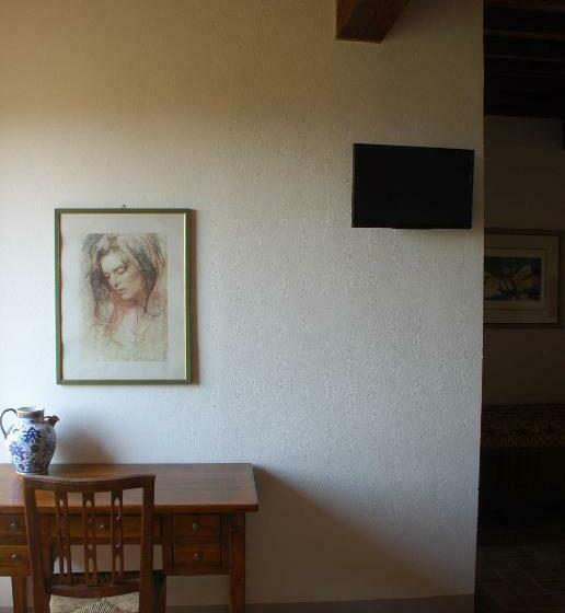 اتاق استاندارد با چشم‌انداز باغ, La Locanda Del Barbagianni