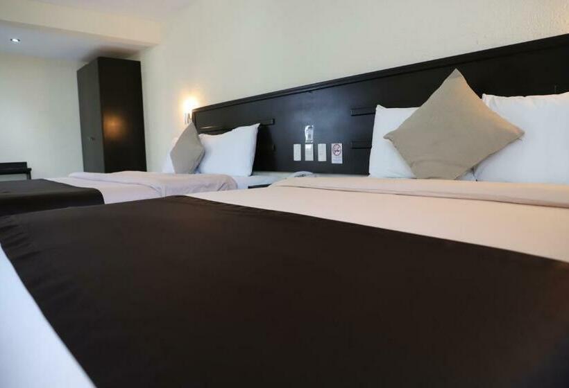 带2个双人床的标准工作室, Quinta Chiapas