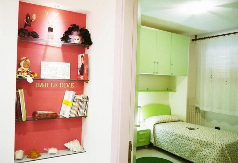 חדר סטנדרד יחיד חדר אמבטיה משותף, B&b Le Dive