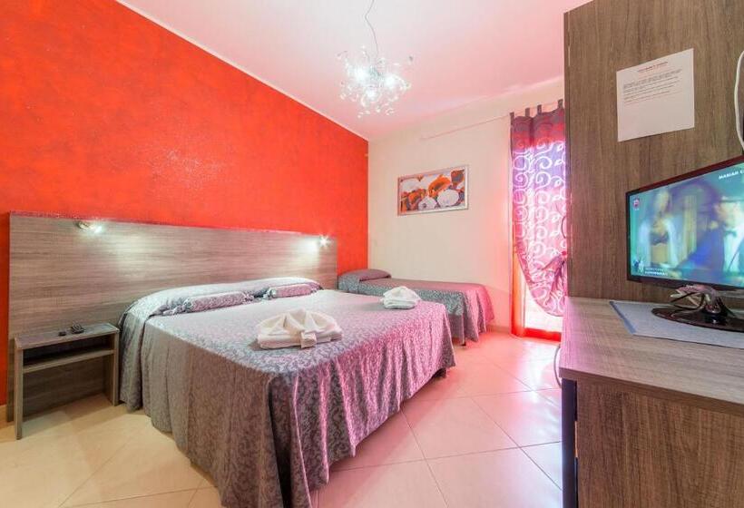 חדר דלוקס לשלושה, B&b Rosso Salento