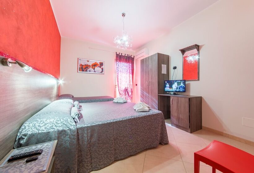 חדר דלוקס לשלושה, B&b Rosso Salento