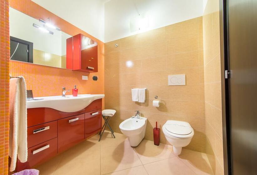 חדר דלוקס לשלושה, B&b Rosso Salento