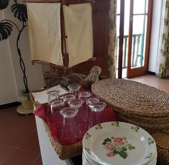 オーシャンビュースタンダードルームバルコニー付き, B&b Tre Mari Portofino