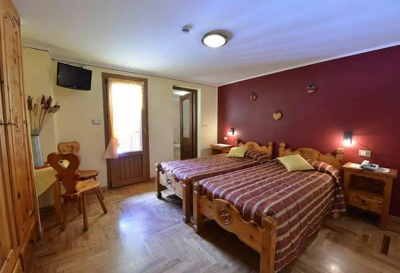 Standard-huone, Albergo Herbetet