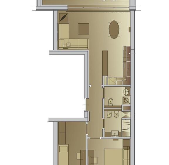 Апартаменты 2 Спальни, Filario Hotel & Residences