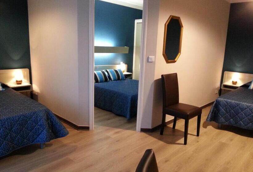 4인용 스탠다드 룸, Hôtel Beach