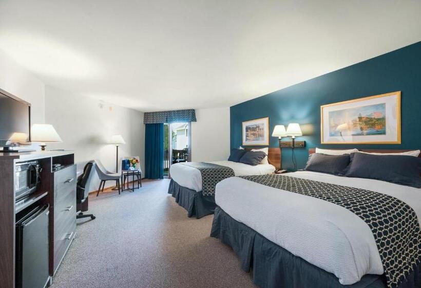 ２ダブルベッドのスタンダードルーム, Pine Grove Resort