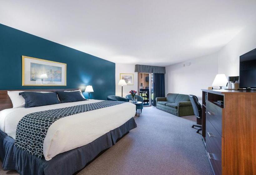 キングサイズベッドのデラックスルーム, Pine Grove Resort