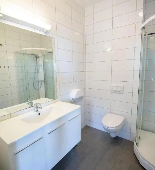 آپارتمان 1 خوابه با تراس, Kristiansand Feriesenter