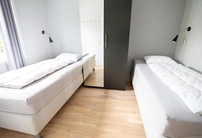 آپارتمان 1 خوابه با تراس, Kristiansand Feriesenter