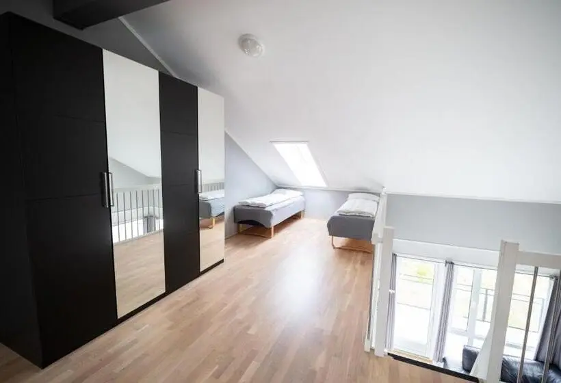 آپارتمان 1 خوابه با تراس, Kristiansand Feriesenter
