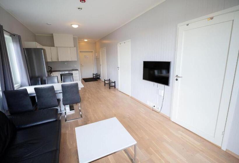 شقة غرفة نوم واحدة بالطابق الأرضى, Kristiansand Feriesenter