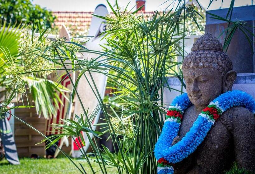 מיטה בחדר משותף, Villa Zenith Hostel La Surf House